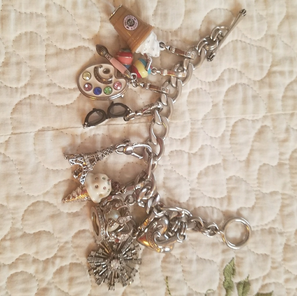 Juicy Couture bracelet with charms